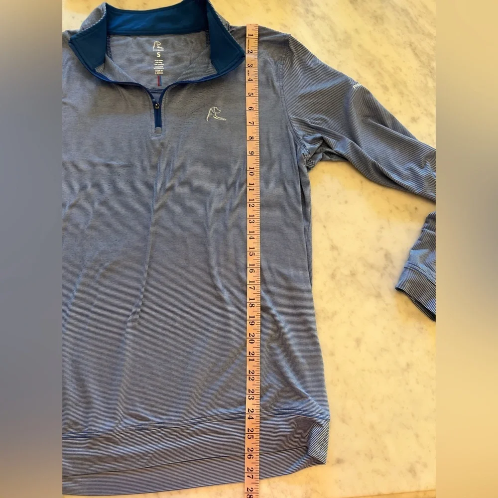 Rhoback Mens Small 1/4 Zip ⭐️embroidered logo - Picture 5 of 8